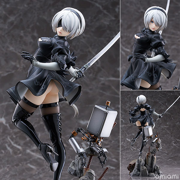 2B NieR：Automata Ver1.1a 1/7スケール プラスチック 塗装済完成品フィギュア マックスファクトリー(Max Factory) の画像