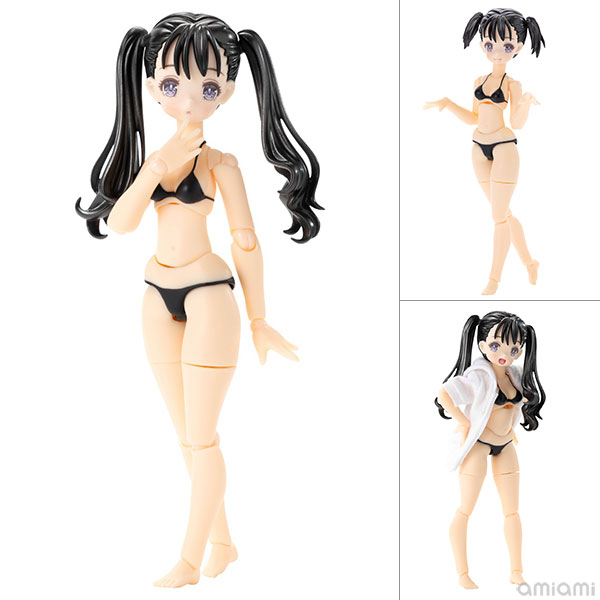 1/12 「Bikini Mates」吉野いるみ ブラックヘアー・ブラックビキニ アクションフィギュア[アゾン]