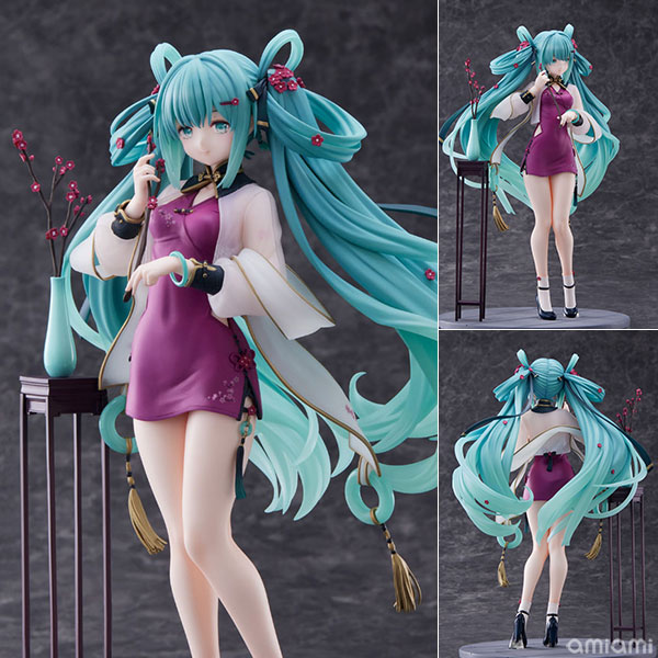 【中古】【特典】F：NEX × POPPRO 初音ミク 2023春節Ver. 1/7 完成品フィギュア (F：NEX限定)[フリュー]