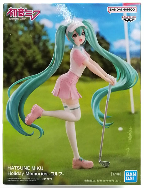 【中古】HATSUNE MIKU Holiday Memories -ゴルフ- (プライズ)[BANDAI SPIRITS]