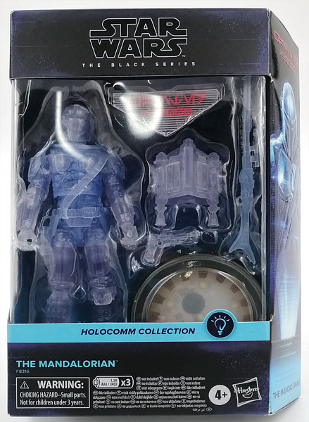 【中古】スター・ウォーズ BLACKシリーズ 6インチ・アクションフィギュア ホロコム・コレクション マンダロリアン (トイサピエンス限定)[ハズブロ]