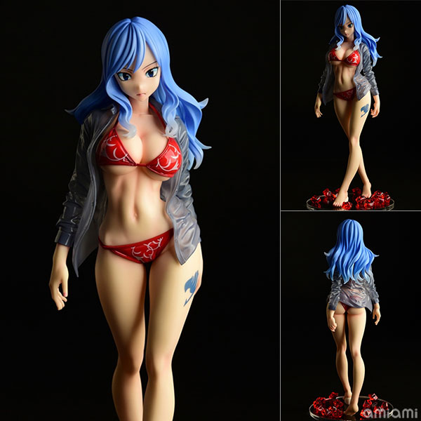 FAIRY TAIL ジュビア・ロクサーGravure_Style『赤ビキニ！！』濡れ透けワイシャツSP 1/6 完成品フィギュア[オルカトイズ]