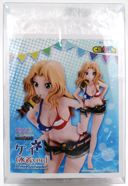 【中古】キャラグミン ガールズ＆パンツァー ケイ (水着ver.)[ボークス]