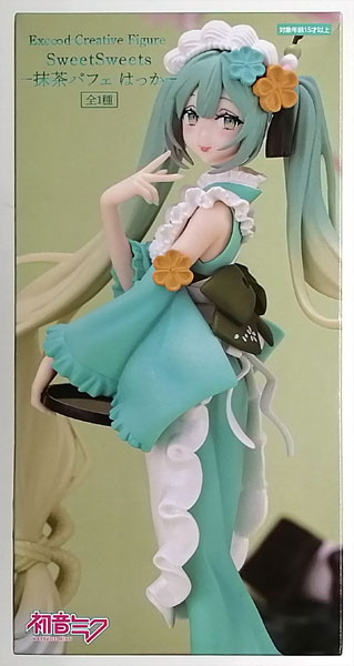 中古】(本体A/箱B)初音ミク Exc∞d Creative Figure SweetSweetsー抹茶パフェ はっかー  (プライズ)[フリュー]《発売済・在庫品》