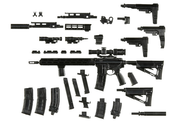 リトルアーモリー [LAL06]M4/AR15タイプ リトルアーモリー10th記念MOD 1/12 プラモデル[トミーテック]