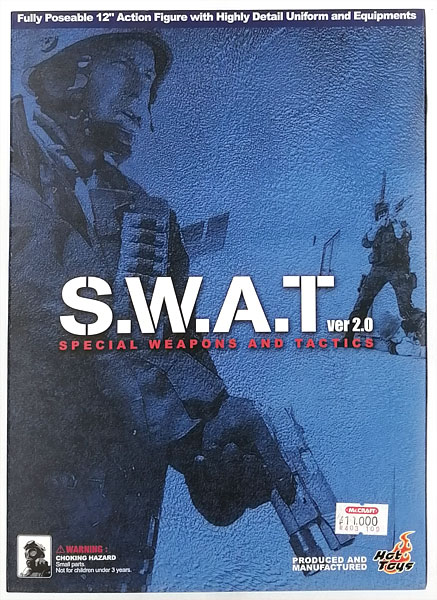 【中古】ホットトイズ・ミリタリー 1/6スケールフィギュア S.W.A.T. (Version 2.0)[ホットトイズ]