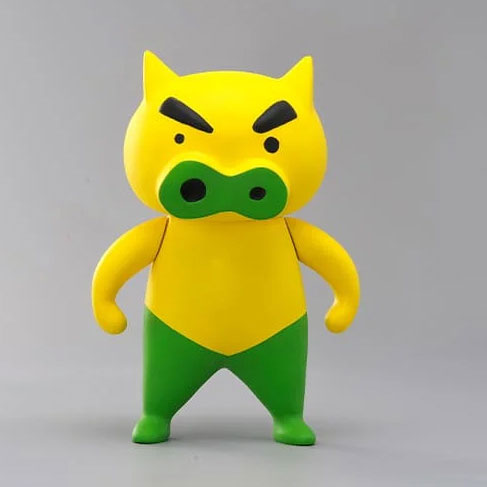 クレヨンしんちゃんソフビコレクション TON-MEN ゴールドブタ 金ぶりぶり[プレックス]
