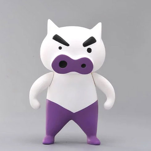 クレヨンしんちゃんソフビコレクション TON-MEN ホワイトブタ 白ぶりぶり[プレックス]