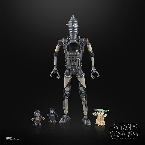 『スター・ウォーズ』「BLACKシリーズ」6インチ・アクションフィギュア IG-12＆グローグー[TVドラマ『マンダロリアン』][ハズブロ]