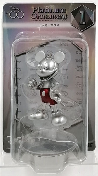 【中古】Happyくじ Disney プラチナオーナメントくじ2023 フィギュアオーナメント賞 ディズニーシリーズ ミッキーマウス (プライズ)[サニーサイドアップ]