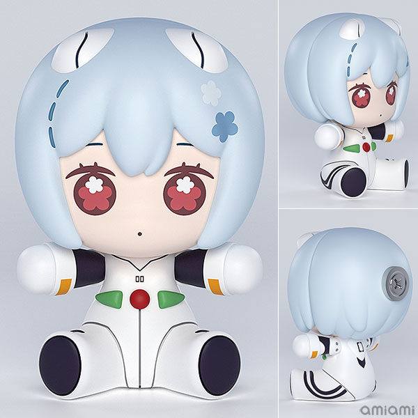 Huggy Good Smile ヱヴァンゲリヲン新劇場版 綾波レイ プラグスーツVer. 完成品フィギュア[グッドスマイルアーツ上海]