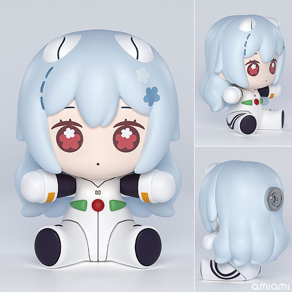 Huggy Good Smile ヱヴァンゲリヲン新劇場版 綾波レイ ロングヘアVer. 完成品フィギュア[グッドスマイルアーツ上海]