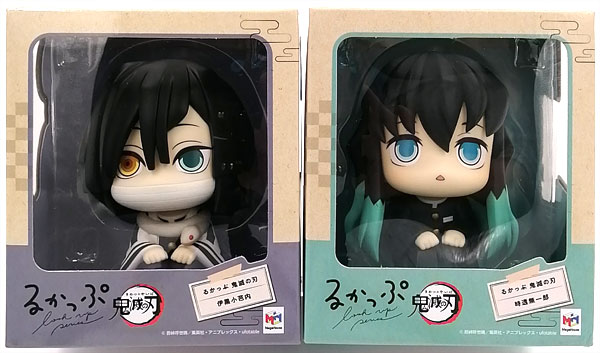 【中古】【特典】るかっぷ 鬼滅の刃 伊黒小芭内＆時透無一郎 セット (メガトレショップ 限定)[メガハウス]