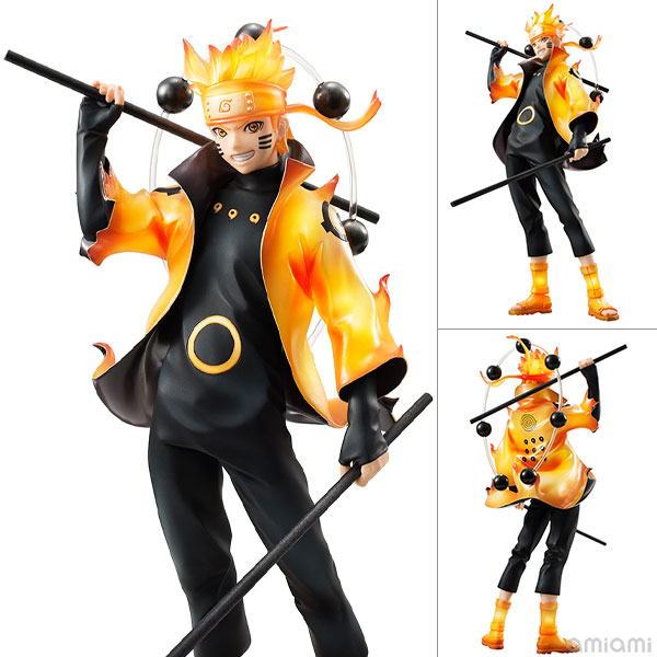 【限定販売】G.E.M.シリーズ NARUTO-ナルト- 疾風伝 うずまきナルト 六道仙人モード 1/8 完成品フィギュア