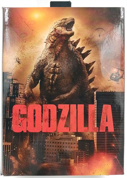 【中古】GODZILLA [2014]  MOVIE POSTER BOX Ver. アクションフィギュア[ネカ]