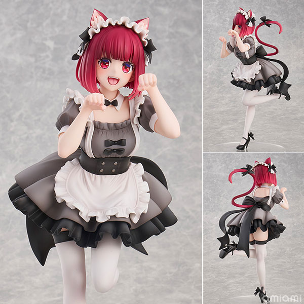 有馬かな 猫メイドver. 【推しの子】 ノンスケール ATBC-PVC/ABS 塗装済完成品フィギュア ユニオンクリエイティブ(UNION CREATIVE) の画像