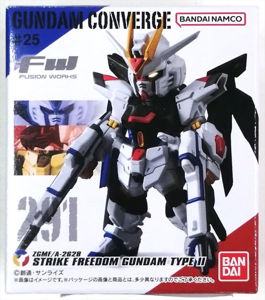 【中古】(本体A-/箱B)FW GUNDAM CONVERGE ♯25 ストライクフリーダムガンダム弐式[バンダイ]《発売済・在庫品》