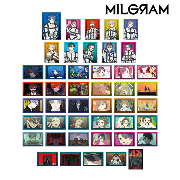 MILGRAM -ミルグラム- 第一審トレーディングブロマイド3枚セット 15パック入りBOX[アルマビアンカ]《在庫切れ》