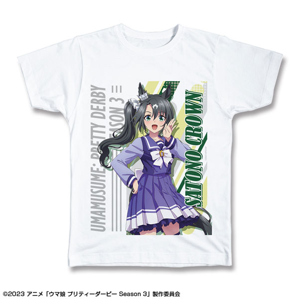 ウマ娘 プリティーダービー Season 3 Tシャツ XLサイズ 03(サトノクラウン/制服)[描き下ろし][ライセンスエージェント]