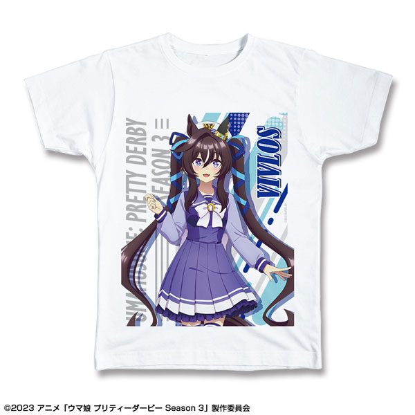 ウマ娘 プリティーダービー Season 3 Tシャツ XLサイズ 08(ヴィブロス/制服)[描き下ろし][ライセンスエージェント]