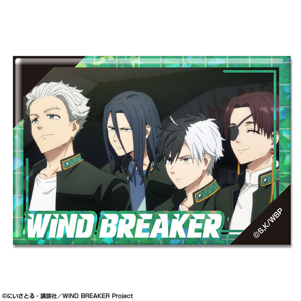 TVアニメ「WIND BREAKER」 ホログラム缶バッジ デザイン29(集合/A)[ライセンスエージェント]