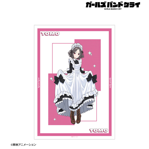 ガールズバンドクライ 描き下ろし 海老塚智 メイド風ver. A3マット加工