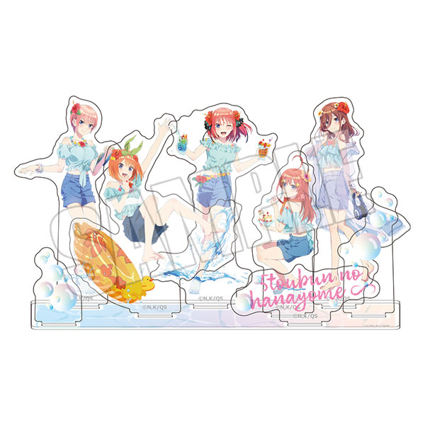 TVスペシャルアニメ「五等分の花嫁∽」 ジオラマアクリルスタンド〈うたたね、SUMMER DREAM〉[アイオウプラス]