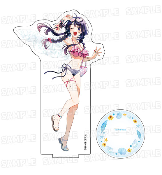 アネモネは熱を帯びる 描き下ろしアクリルスタンド[水着ver.]小宮山茉 