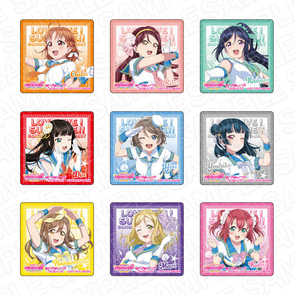 ラブライブ！サンシャイン！！ アクリルブロック vol.1　9個入りセット[コンテンツシード]