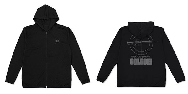 ゴルゴ13 M16 薄手ドライパーカー/BLACK-XL[コスパ]