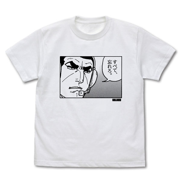 ゴルゴ13 デューク・東郷「すべて、忘れろ。」 Tシャツ/WHITE-M[コスパ]