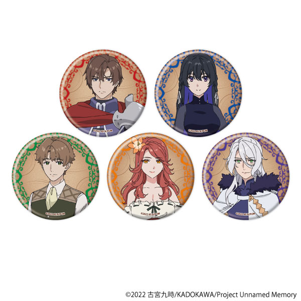缶バッジ「TVアニメ『Unnamed Memory』」01/公式イラスト 5個入りBOX[A3]《在庫切れ》
