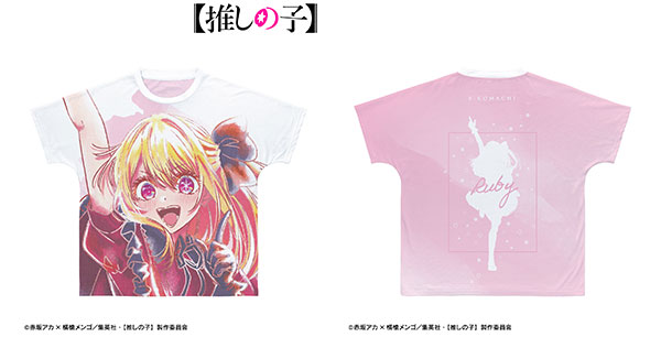 【推しの子】 ルビー Ani-Art aqua label 第2弾 フルグラフィックTシャツ ユニセックス XXXL[アルマビアンカ]《在庫切れ》