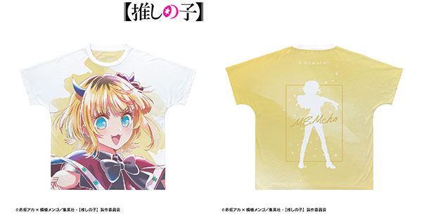 【推しの子】 MEMちょ Ani-Art aqua label 第2弾 フルグラフィックTシャツ ユニセックス L[アルマビアンカ]