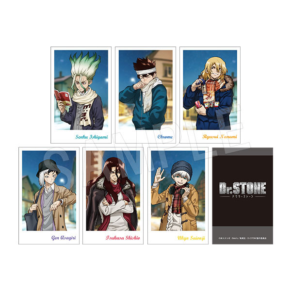 Dr.STONE ポラショットコレクション 冬の待ち合わせVer. 6個入りセット[中外鉱業]《在庫切れ》