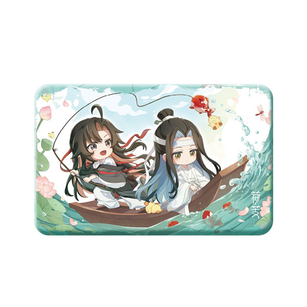 アニメ「魔道祖師」 禅意・荷Ver. 缶バッジ[cijianyouwu]