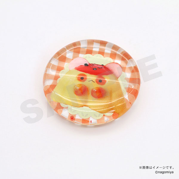 なごみ屋の世界 ガラスお箸置き・「おむむん」ケチャップ（再販）[TOSYO]《在庫切れ》