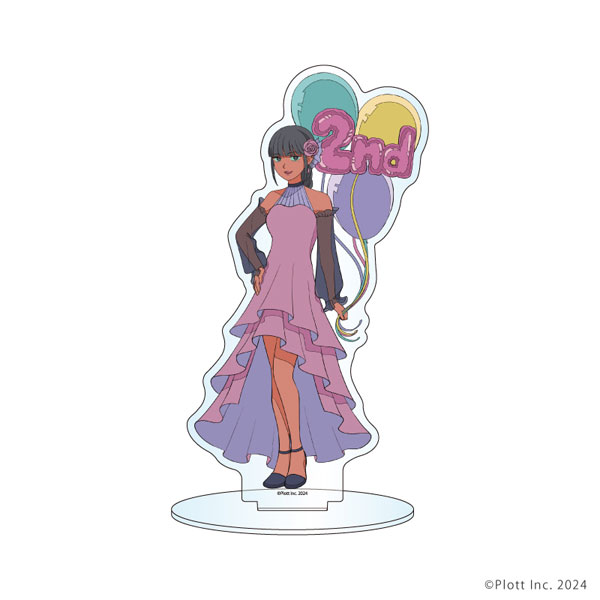アクリルスタンド「私立パラの丸高校」04/平翔子 2周年ver.(描き