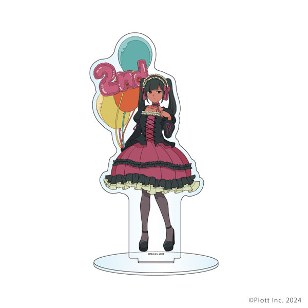 アクリルスタンド「私立パラの丸高校」05/闇川りこ 2周年ver.(描き