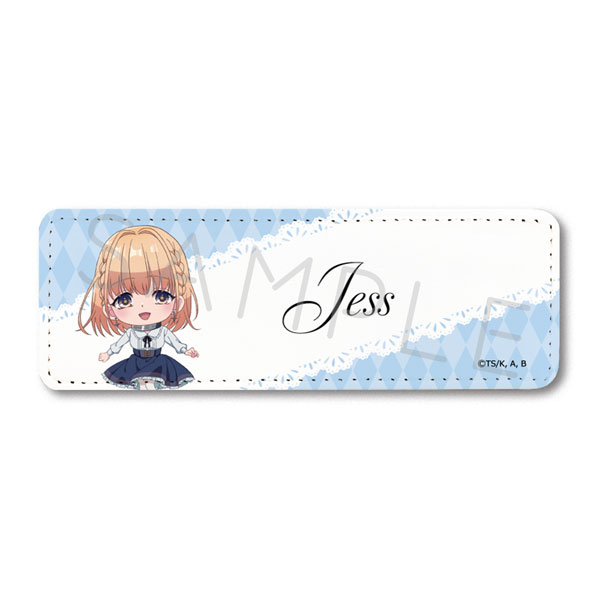 TVアニメ『豚のレバーは加熱しろ』レザーバッジ(ロング) B(ジェス)[シンクイノベーション]《在庫切れ》