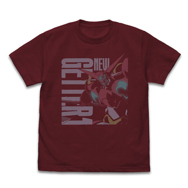 新ゲッターロボ ゲッター1 Tシャツ/BURGUNDY-S（再販）[コスパ]《11