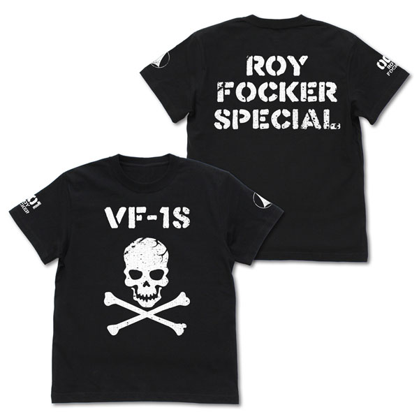 超時空要塞マクロス 愛・おぼえていますか フォッカースペシャル Tシャツ Ver.2.0/BLACK-M[コスパ]《在庫切れ》