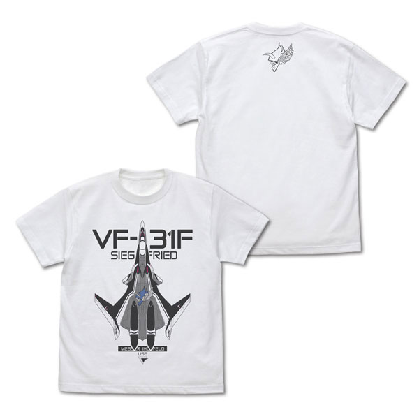 マクロスΔ VF-31F ジークフリード Tシャツ/WHITE-M[コスパ]