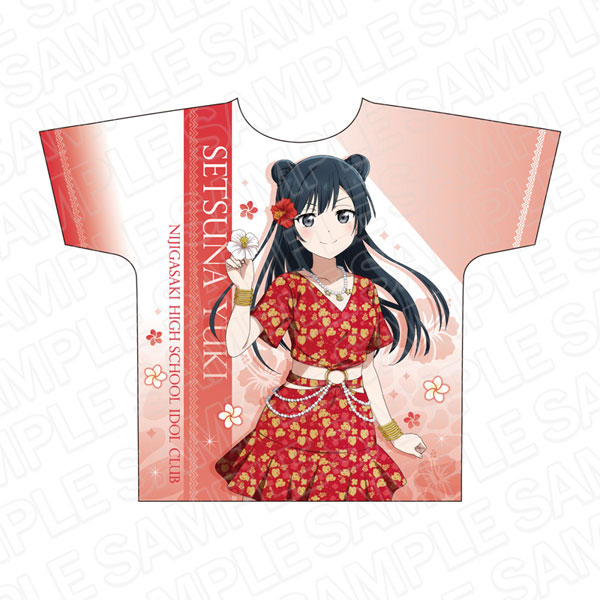 ラブライブ！虹ヶ咲学園スクールアイドル同好会 フルグラフィックTシャツ 優木せつ菜 アロハ ver[コンテンツシード]《在庫切れ》