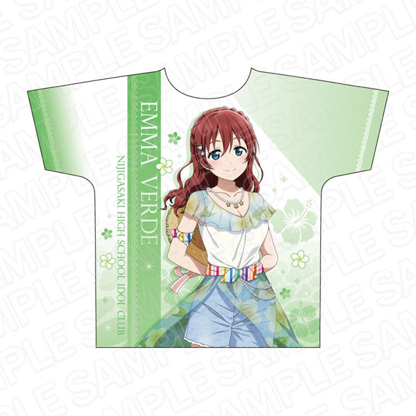 ラブライブ！虹ヶ咲学園スクールアイドル同好会 フルグラフィックTシャツ エマ・ヴェルデ アロハ ver[コンテンツシード]《０９月予約》