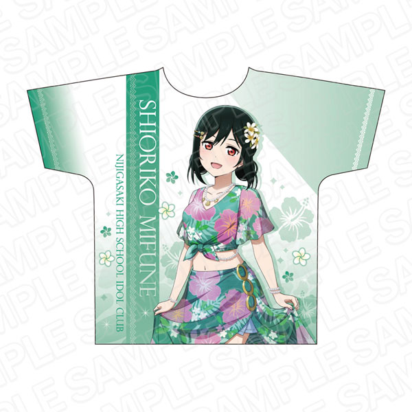 ラブライブ！虹ヶ咲学園スクールアイドル同好会 フルグラフィックTシャツ 三船栞子 アロハ ver[コンテンツシード]《０９月予約》