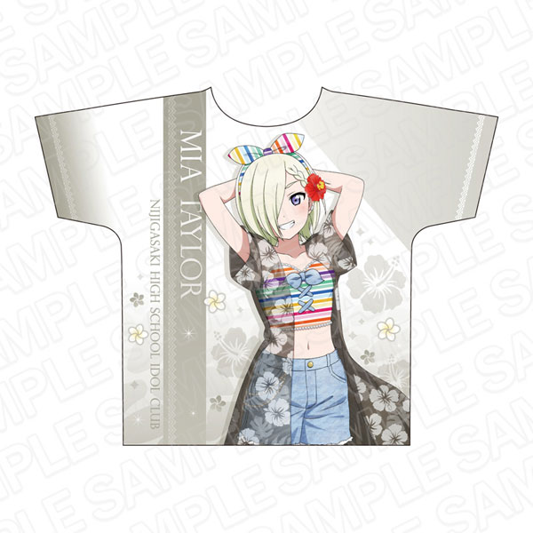 ラブライブ！虹ヶ咲学園スクールアイドル同好会 フルグラフィックTシャツ ミア・テイラー アロハ ver[コンテンツシード]《在庫切れ》