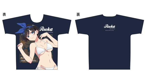 彼女、お借りします第3期 フルグラフィックTシャツ 更科瑠夏 XL[エムズファクトリー]