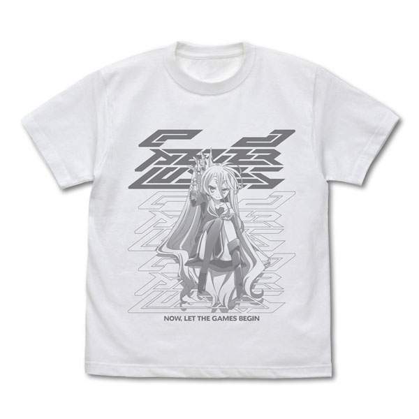 ノーゲーム・ノーライフ 「白」Tシャツ 『　　』の片割れVer./WHITE-S[コスパ]