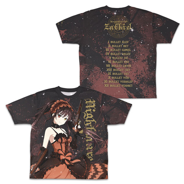 デート・ア・ライブV [ナイトメア] 時崎狂三 両面フルグラフィックTシャツ/M（再販）[コスパ]《０１月予約》